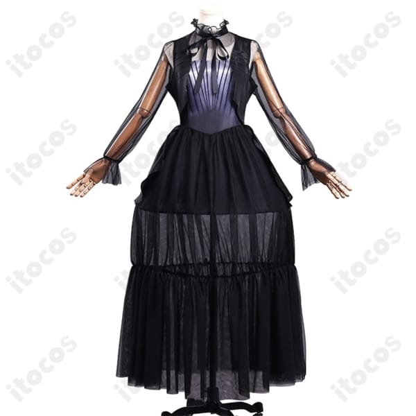 ウェンズデー・アダムス 仮面舞踏会ドレス 高再現コスプレ｜撮影映えと着心地を両立したフルセット