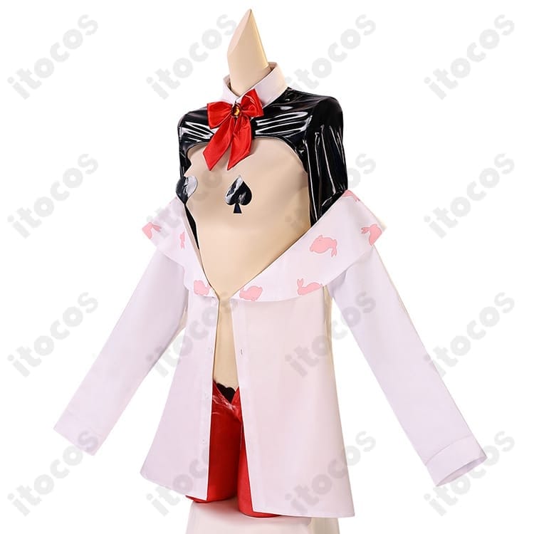 勝利の女神NIKKE ルージュ アンラッキーラビット 高再現コスプレ 衣装一式でイベントも撮影も快適 - 2枚目の画像