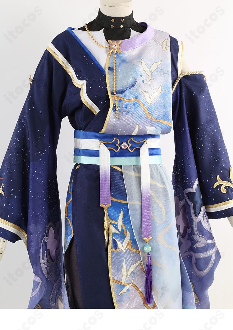 礼瀬マヨイ ナツコイ衣装のコルセットベルト細部。素材感と装飾でウエストラインを強調。