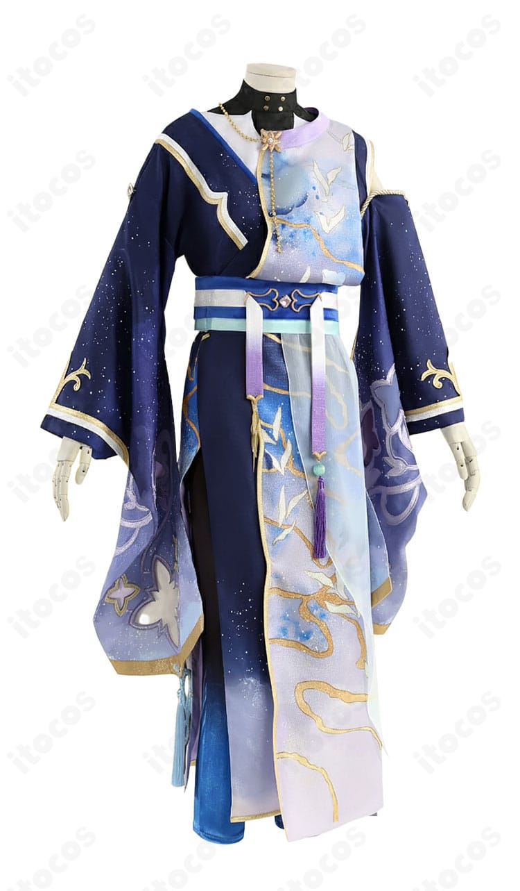 礼瀬マヨイ ナツコイ衣装の右側面。爽やかなシルエットと立体的なレイヤー感が分かるアングル。