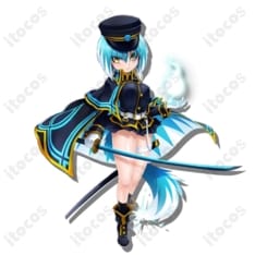 ボンバーガール アサギ 通常衣装コスプレ｜クールな剣士スタイルを高再現、イベントと撮影に最適 - 1枚目の画像（サムネイル）