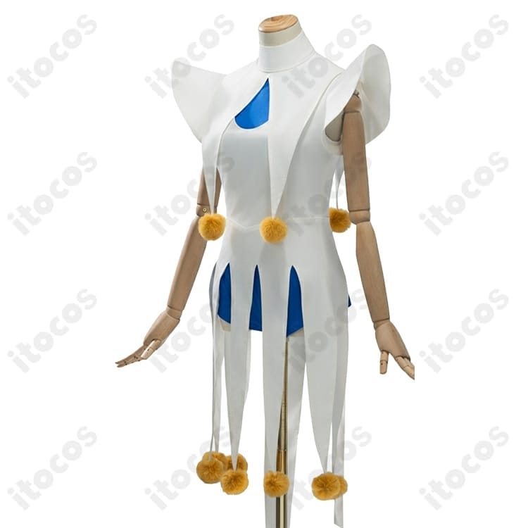 木之本桜 ピエロ風バトルコスチューム｜高再現で可愛いシルエット、イベント・撮影に最適 - 2枚目の画像