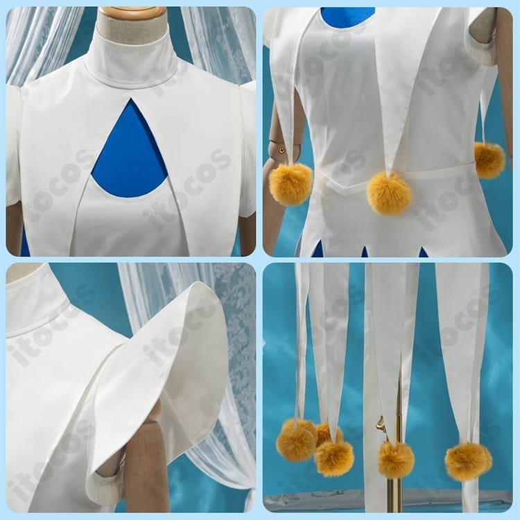 木之本桜 ピエロ風バトルコスチューム｜高再現で可愛いシルエット、イベント・撮影に最適 - 4枚目の画像