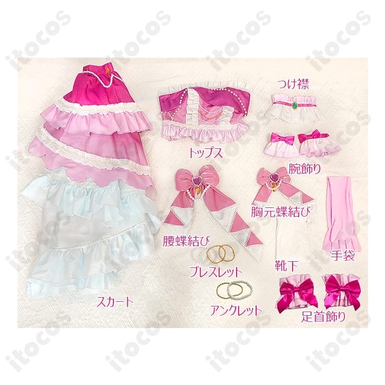 白鳥ひめ ドリーミングプリンセスコーデ 高再現コスプレ衣装｜清楚に映える豪華フルセットで撮影映え - 5枚目の画像