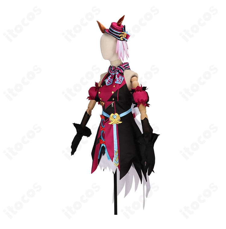 ノースフライト 「Looking Fly!」コスプレ衣装 側面｜広がりのある立体シルエットとライン再現