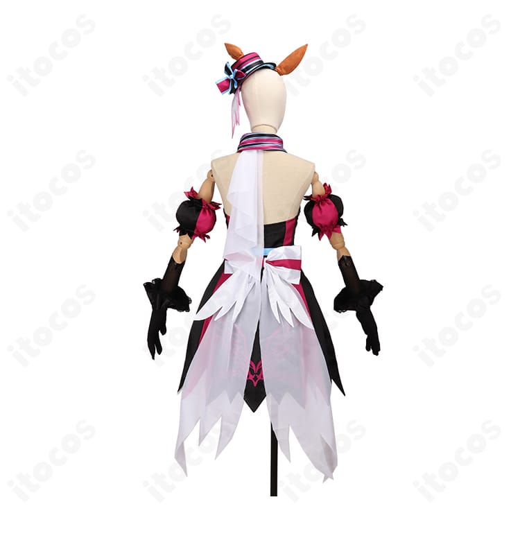 ノースフライト 勝負服「Looking Fly!」コスプレ衣装 背面｜羽のように広がる意匠で華やかな印象