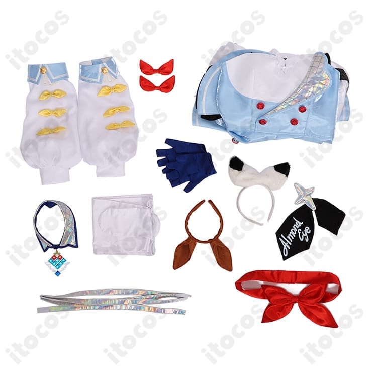 ウマ娘 アーモンドアイ 勝負服 コスプレ衣装 高再現フルセット｜イベント映えと快適な着用感 - 5枚目の画像