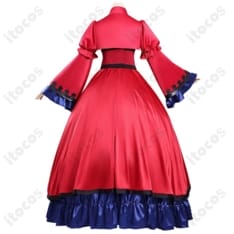 エリスの聖杯 スカーレット・カスティエル 赤のドレス｜高再現で華やか、撮影映えする一着 - 3枚目の画像（サムネイル）