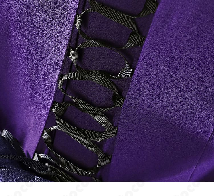 プロセカ 草薙寧々 シェリール・オートクチュールの紐飾り詳細。細部の装飾まで丁寧に再現。