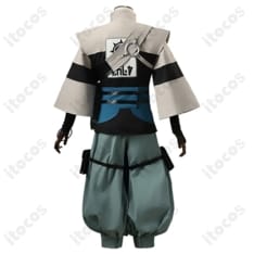 ガチアクタ ザンカ・ニジク衣装｜刺繍ベストとコルセットで高再現、イベントに最適 - 2枚目の画像（サムネイル）