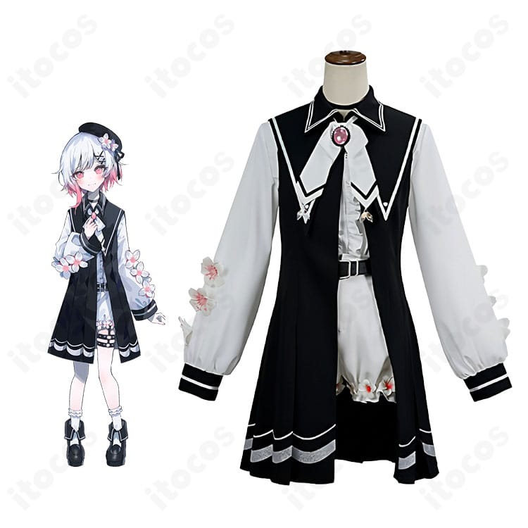 魔法少女ノ魔女裁判 桜羽エマのコスプレ衣装一式。明るく元気なキャラクターイメージと全体デザインを高再現で紹介。