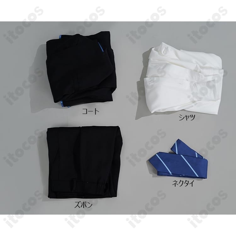 千歳朔 藤志高校 制服コスプレ｜高再現の端正シルエットでイベントも撮影も快適 - 4枚目の画像