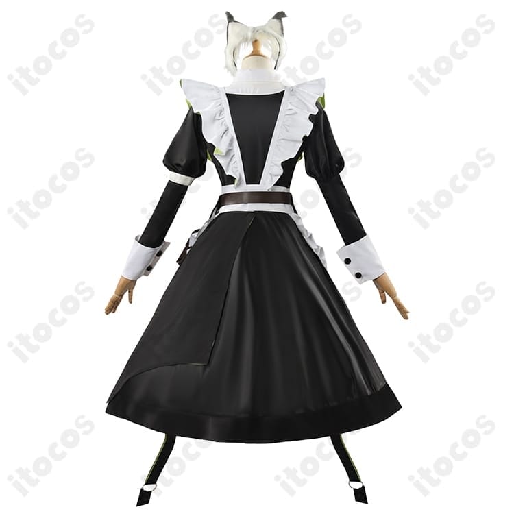 アークナイツ ケルシー「時の足跡」メイド服 高再現セット｜上品で撮影映え、長時間も快適 - 3枚目の画像