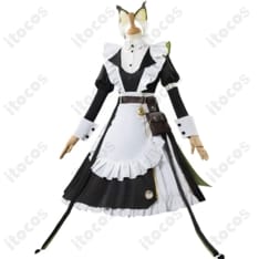 アークナイツ ケルシー「時の足跡」メイド服 高再現セット｜上品で撮影映え、長時間も快適 - 2枚目の画像（サムネイル）