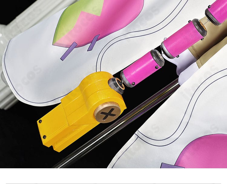 原神 アイノ 背面アクセサリーのクローズアップ。発明家らしい精密デザインを鮮明に表示。