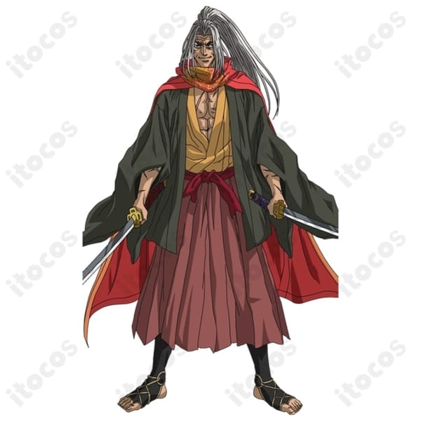 佐々木小次郎 花柄羽織＆袴コスプレ｜高再現の和風スタイルと快適な着用感