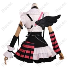 ホロライブ 兎田ぺこら 堕天使パンク衣装｜軽やかで動きやすい高再現フルセット - 3枚目の画像（サムネイル）