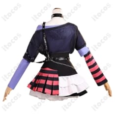 ホロライブ 兎田ぺこら 堕天使パンク衣装｜軽やかで動きやすい高再現フルセット - 5枚目の画像（サムネイル）