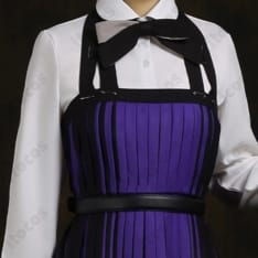 ウェンズデー イーニッド・シンクレア ネヴァーモア学園制服 高再現コスプレセット - 4枚目の画像（サムネイル）