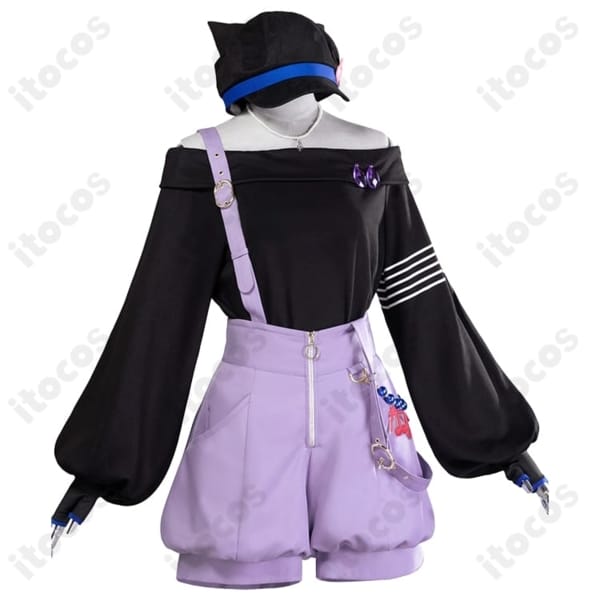 プロジェクトセカイ 白石杏×メロディっち衣装 高再現セット S〜XL｜軽快ストリートでイベント映え