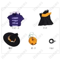 葬送のフリーレン フリーレン ORBcafeコラボ ハロウィン衣装 高再現で撮影映えする豪華5点セット - 6枚目の画像（サムネイル）