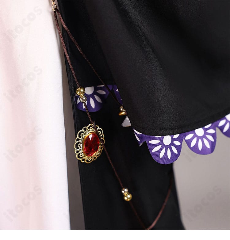 フェルン ハロウィン コスプレ衣装 腰飾りのディテールアップ｜立体感ある意匠で再現度向上