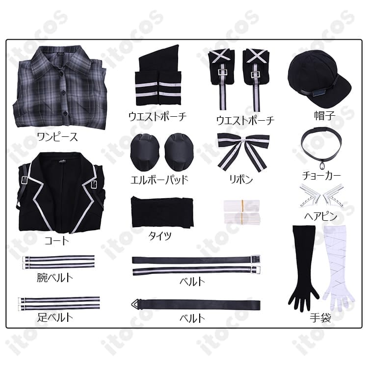 黒部ナノカ 囚人番号665 コスプレ衣装 高再現フルセットで撮影・イベント即戦力 - 6枚目の画像