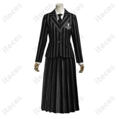 ウェンズデー・アダムス ネヴァーモア学園制服S2 高再現で快適、イベント撮影に最適 - 8枚目の画像（サムネイル）