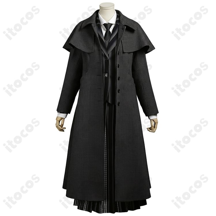 ウェンズデー・アダムス ネヴァーモア学園制服S2 高再現で快適、イベント撮影に最適 - 7枚目の画像