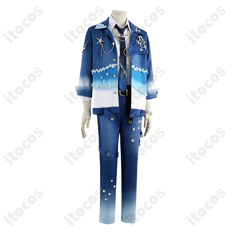 あんスタ Neptu「Deep into you」コスプレ衣装｜高再現セットでクールに映えるステージルック - 2枚目の画像