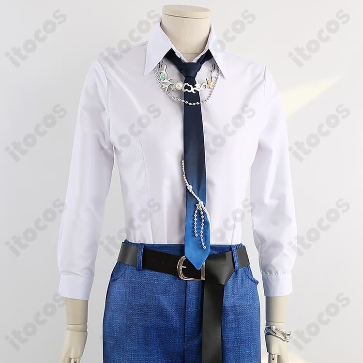 あんスタ Neptu「Deep into you」コスプレ衣装｜高再現セットでクールに映えるステージルック - 6枚目の画像