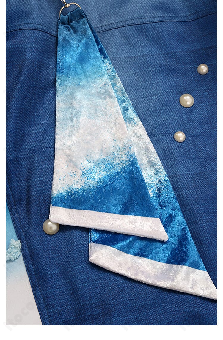 Deep into you 腰飾りディテール。存在感のある装飾でコーデ全体の重心を整えるデザイン