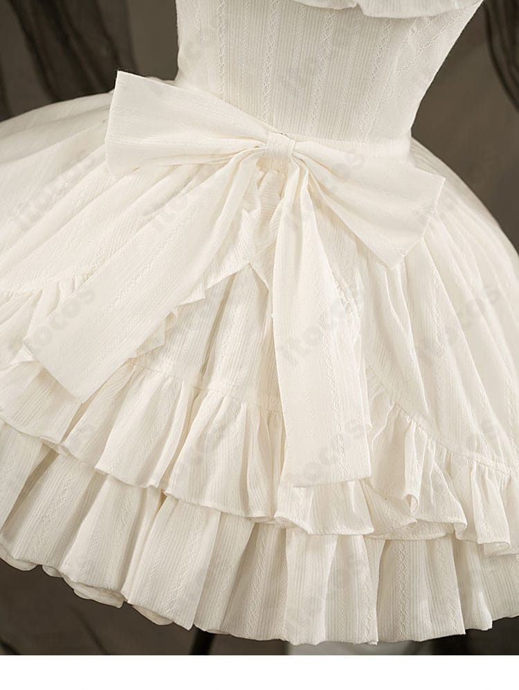 初音ミク ヴィンテージドール衣装の背面大リボン装飾。クラシカルで可愛い印象を強調