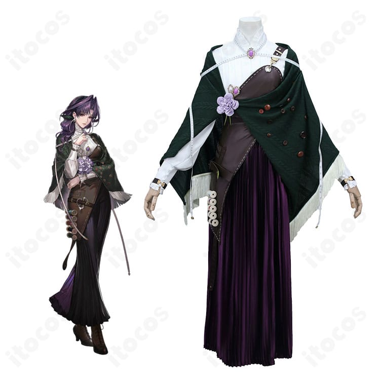 パス・トゥー・ノーウェア ガロファノの全身コスプレ一式。妖艶でスパイ風のデザインを高再現したフルコーデ例