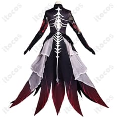 原神 ロノヴァ 死の執政 コスプレ衣装｜神秘と威厳を纏う高再現フルセットで撮影に最適 - 2枚目の画像（サムネイル）