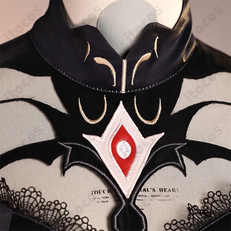 原神 ロノヴァ 死の執政 コスプレ衣装｜神秘と威厳を纏う高再現フルセットで撮影に最適 - 3枚目の画像