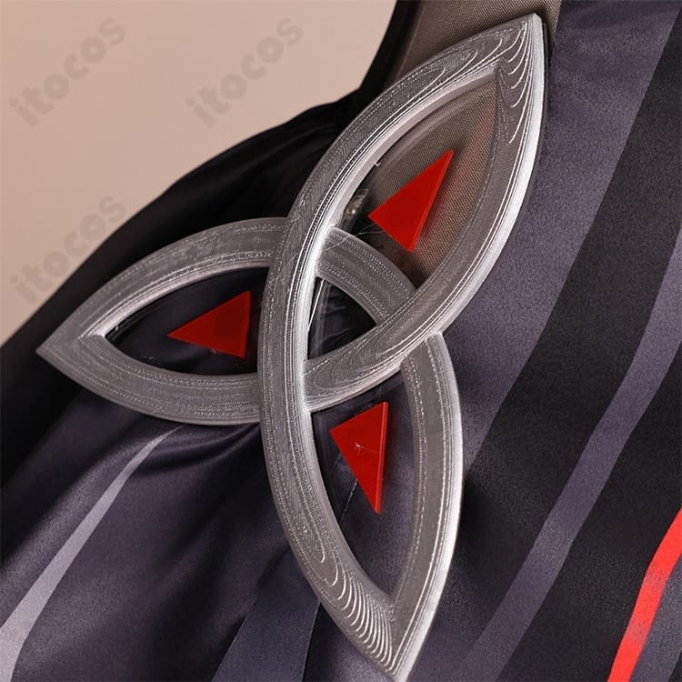 原神 ロノヴァ 死の執政 コスプレ衣装｜神秘と威厳を纏う高再現フルセットで撮影に最適 - 4枚目の画像