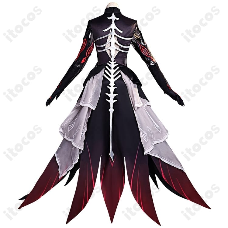 原神 ロノヴァ 死の執政 コスプレ衣装｜神秘と威厳を纏う高再現フルセットで撮影に最適 - 2枚目の画像