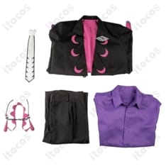 カラスバ コスプレ衣装（ポケモンレジェンズZ-A）高再現で快適、イベントから撮影まで活躍 - 8枚目の画像（サムネイル）