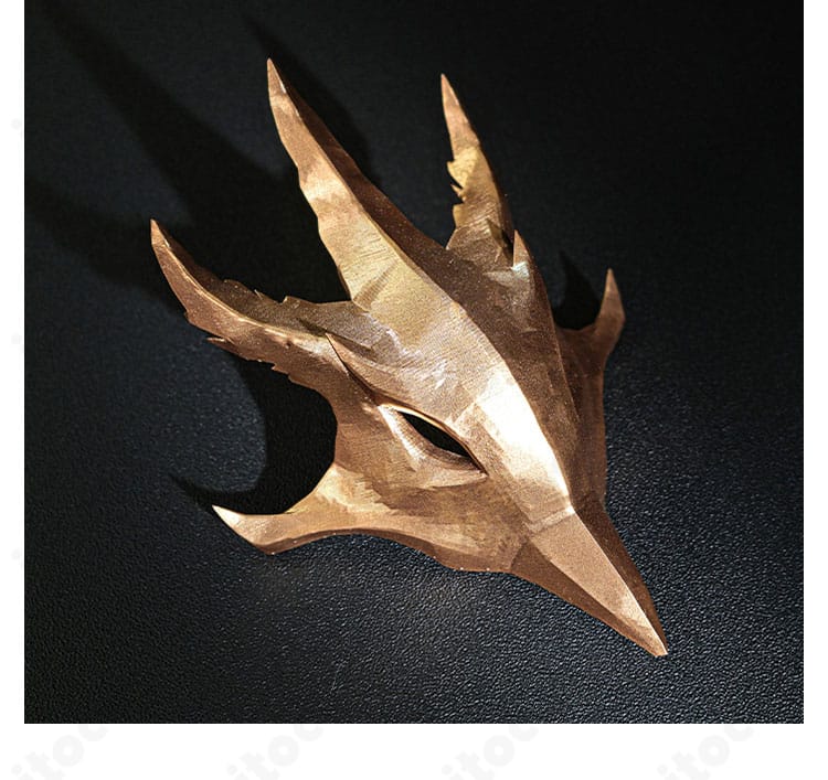 大鳳バニー衣装の髪飾り一式。形状と色味のディテールを示す画像