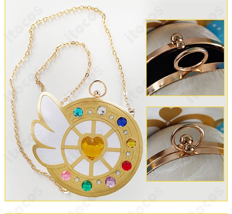 東條希 コスプレ衣装 腰飾り・アクセサリー部分のアップ。高品質素材の反射感と写真映えする質感が伝わる画像。