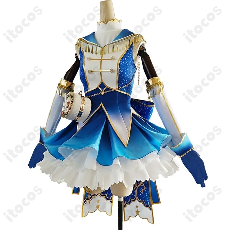 園田海未 お化粧の魔法編 コスプレ衣装｜上品な再現度でイベントも撮影も映える - 2枚目の画像