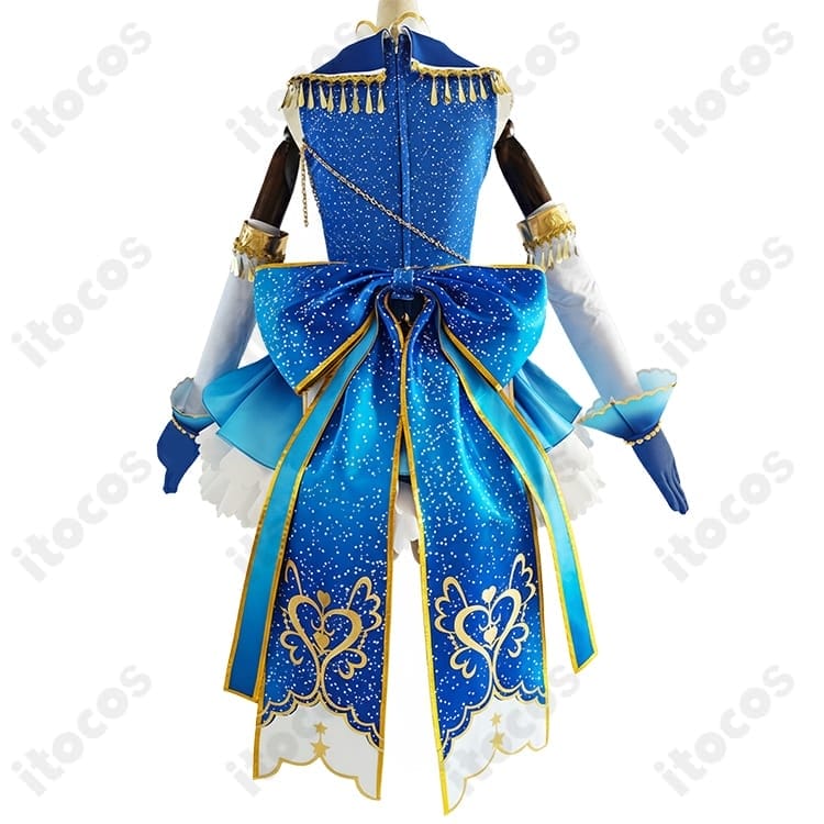 園田海未 お化粧の魔法編 コスプレ衣装｜上品な再現度でイベントも撮影も映える - 3枚目の画像