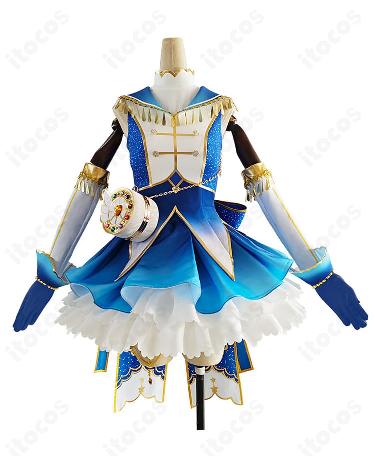 園田海未 お化粧の魔法編 コスプレ衣装 正面カット｜凛とした表情を引き立てる配色とディテールを高再現