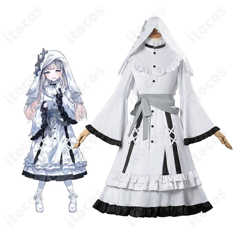 魔法少女ノ魔女裁判の氷上メルルと衣装イメージ。世界観を体感できる高再現コスチュームの人物ビジュアル