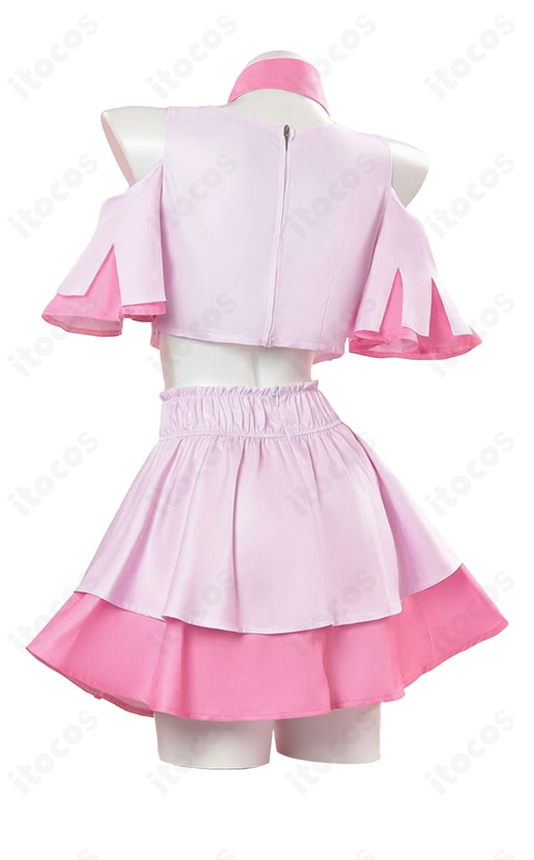 ウマ娘 スティルインラブ コスプレ衣装 背面全身。リボン・背面装飾まで高再現のバックビュー