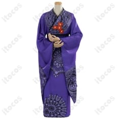 アイカツ！藤堂ユリカ 和の心・ダーク 浴衣コスプレ 高再現で撮影・イベントに最適 - 3枚目の画像（サムネイル）