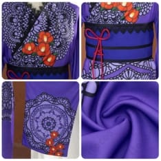 アイカツ！藤堂ユリカ 和の心・ダーク 浴衣コスプレ 高再現で撮影・イベントに最適 - 4枚目の画像（サムネイル）