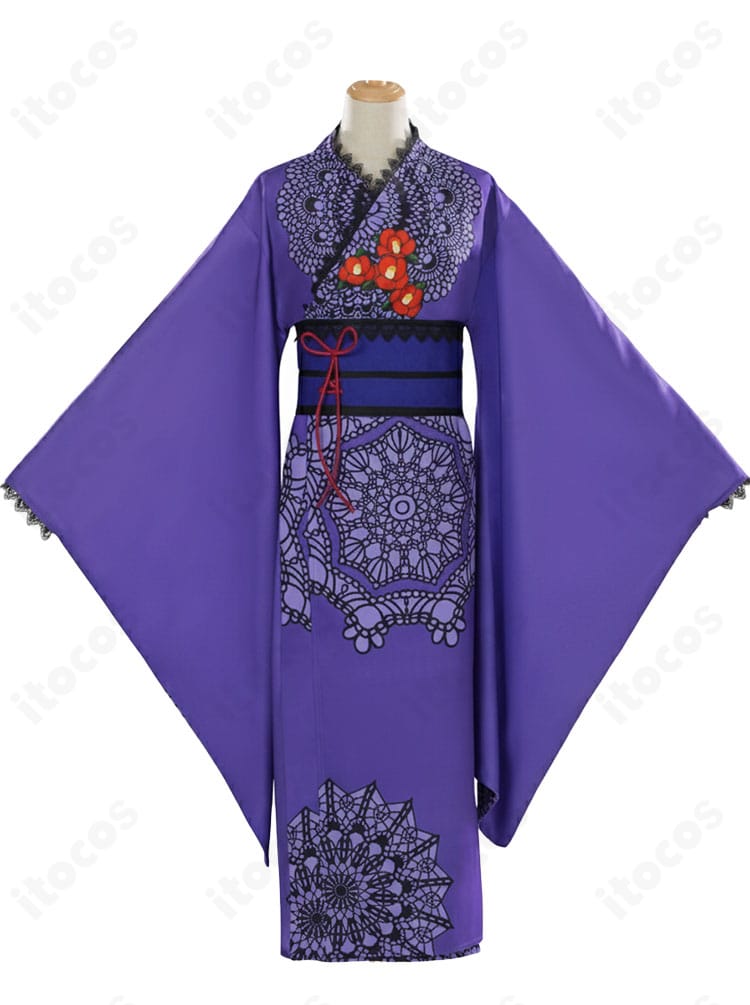 アイカツ！藤堂ユリカ 和の心・ダーク 浴衣コスプレ 正面フルショット