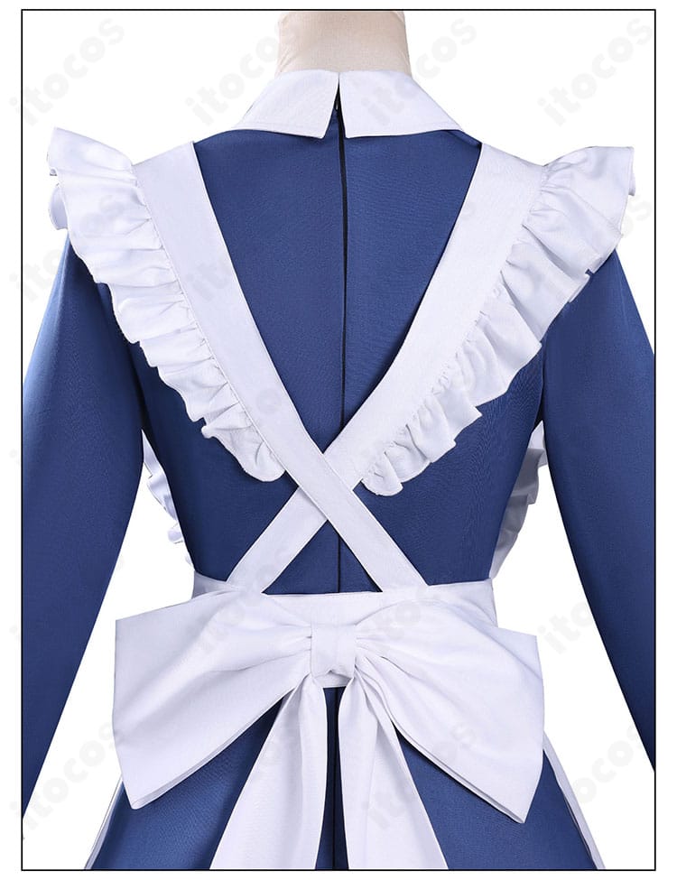 背面装飾パーツ（リボン・結び目）の質感ディテール｜機械じかけのマリー